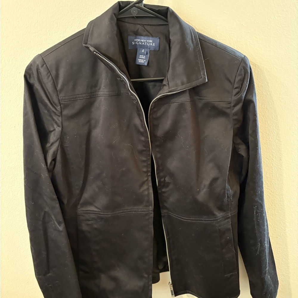 Jones New York Signature Elegant Black Outerwear